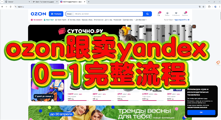 yandex 0-1 完整操作课程